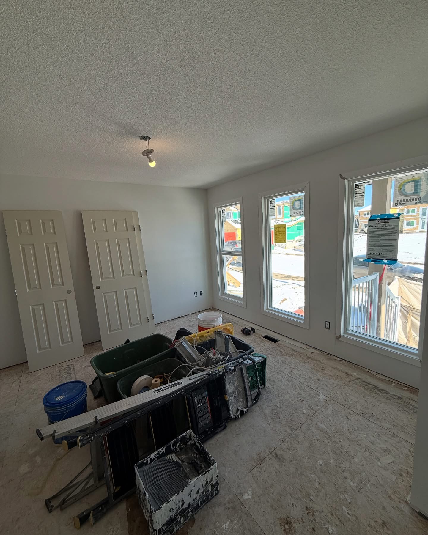Construction gear and tools room | The Paint Masters