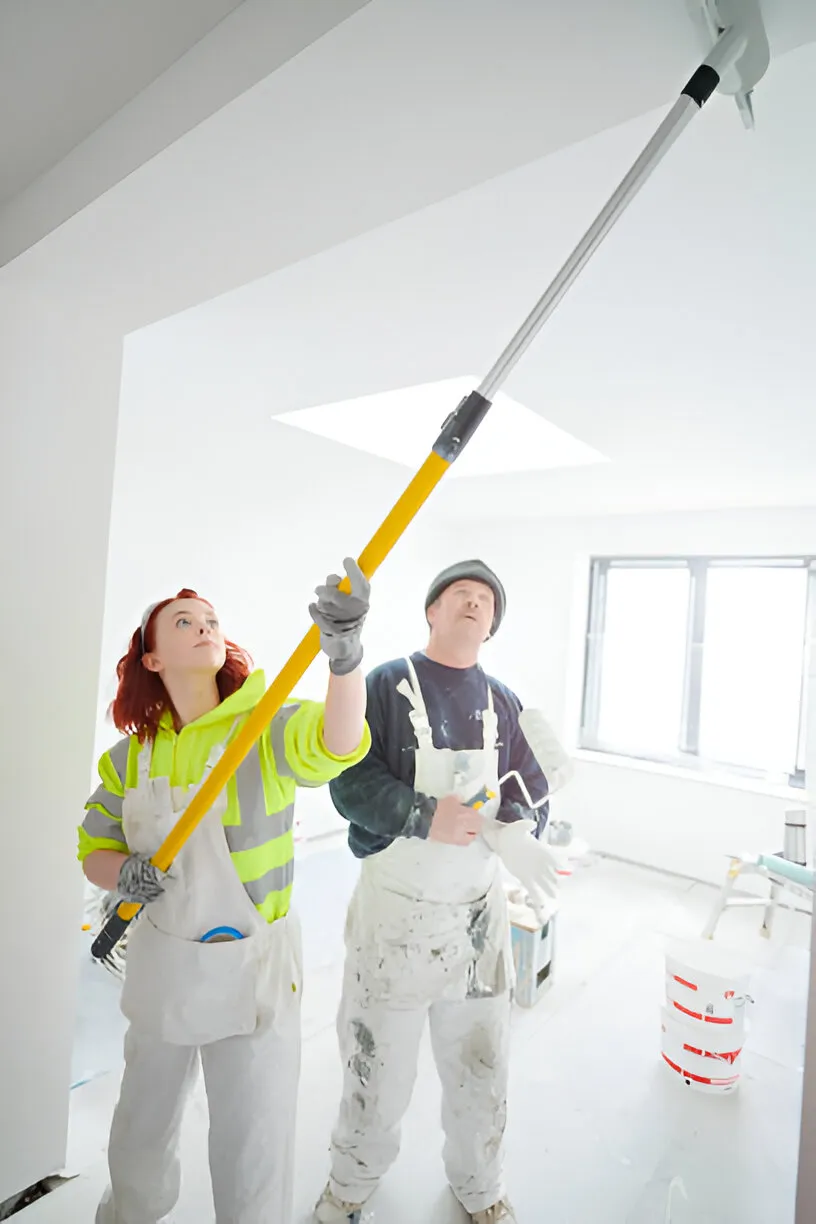 Lving room painting near Edmonton - The Paint Masters Academy (painting Service)